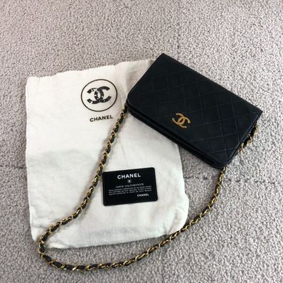 シャネル マトラッセ プッシュロック シングルチェーン ショルダーバッグ