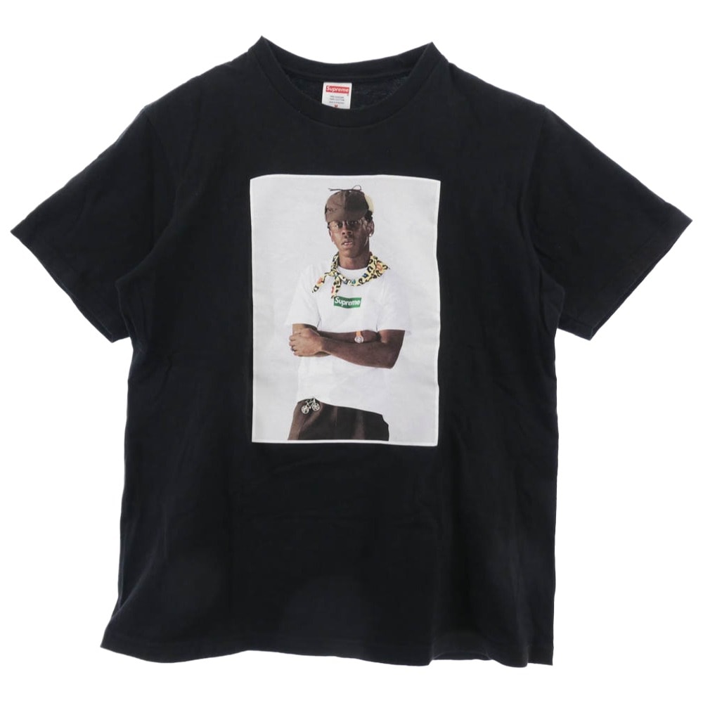 Supreme シュプリーム Tシャツ 24AW Tyler The Creator Tee タイラー ザ クリエイター 半袖 フォト Tシャツ ブラック系 M【中古】