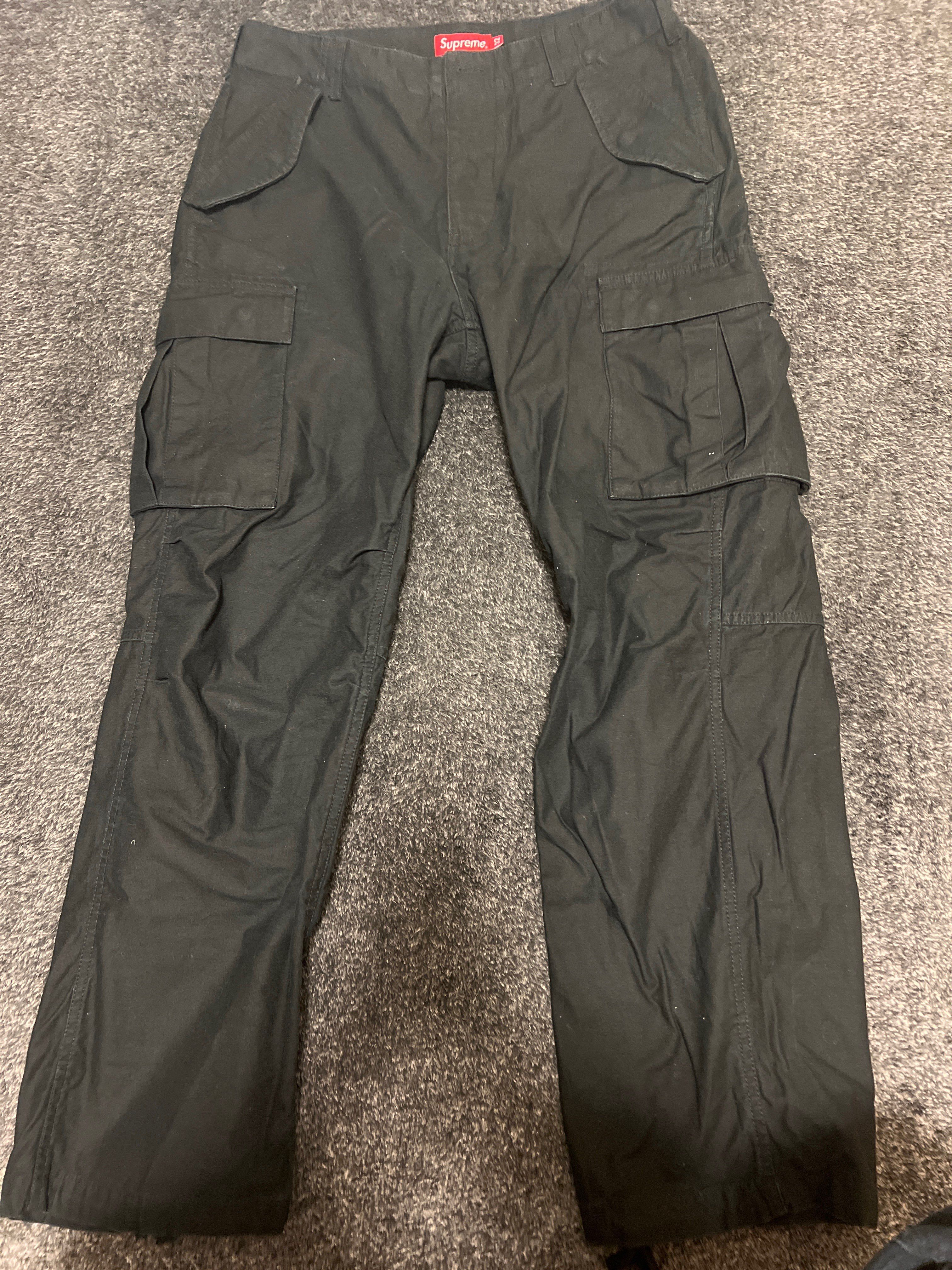 Supreme Cargo Pant "Black"(21FW)