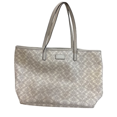 コーチ COACH トートバッグ シグネチャー ハンド 25673 ホワイト