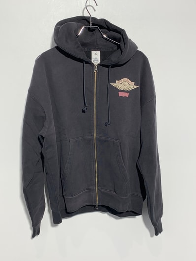 Nike Jordan x LEVI'S Heavyweight Fleece Zip Hoodie "Black" (US Size) IM6734-010