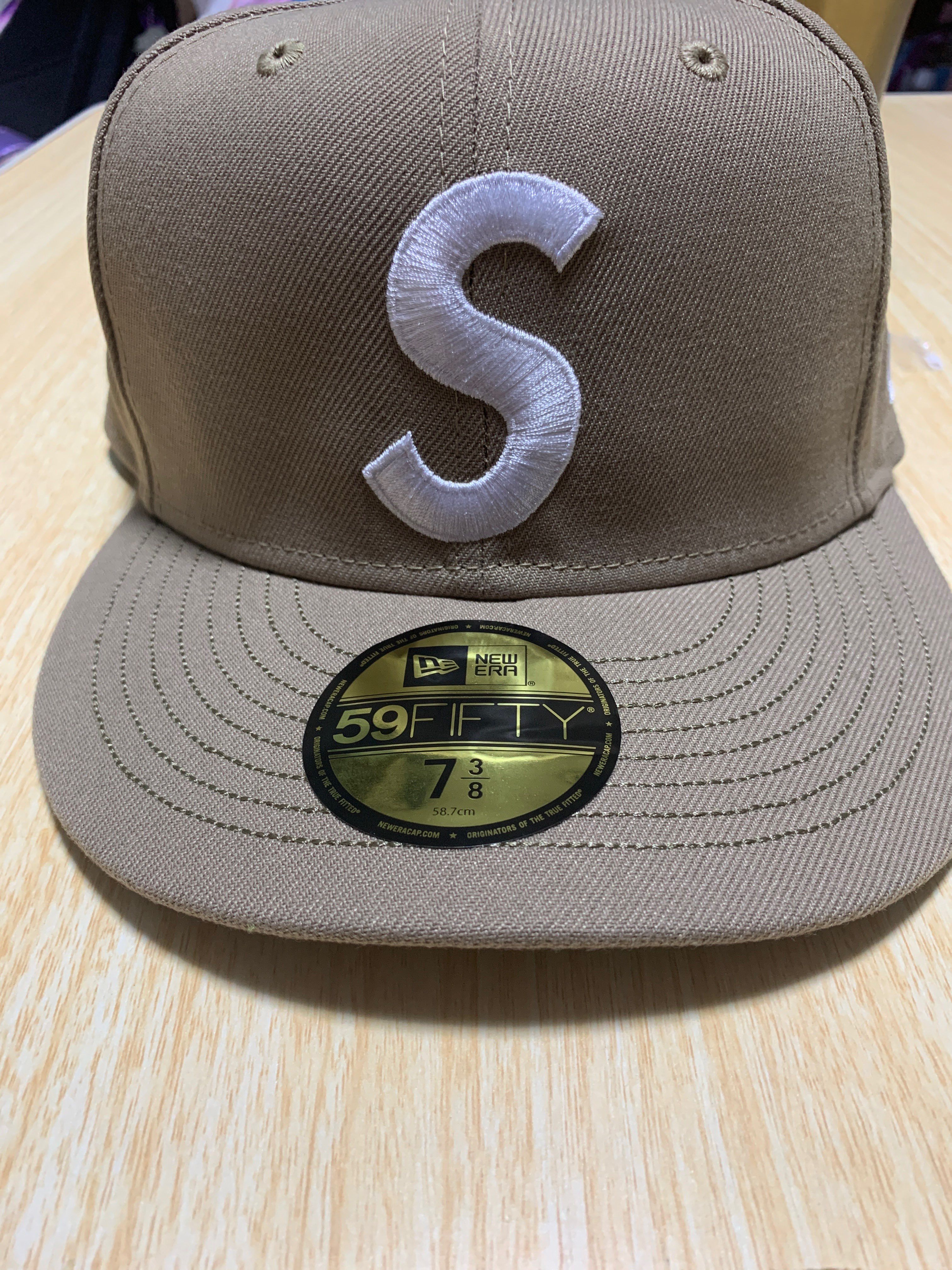 Supreme Characters S Logo New Era "Brown"