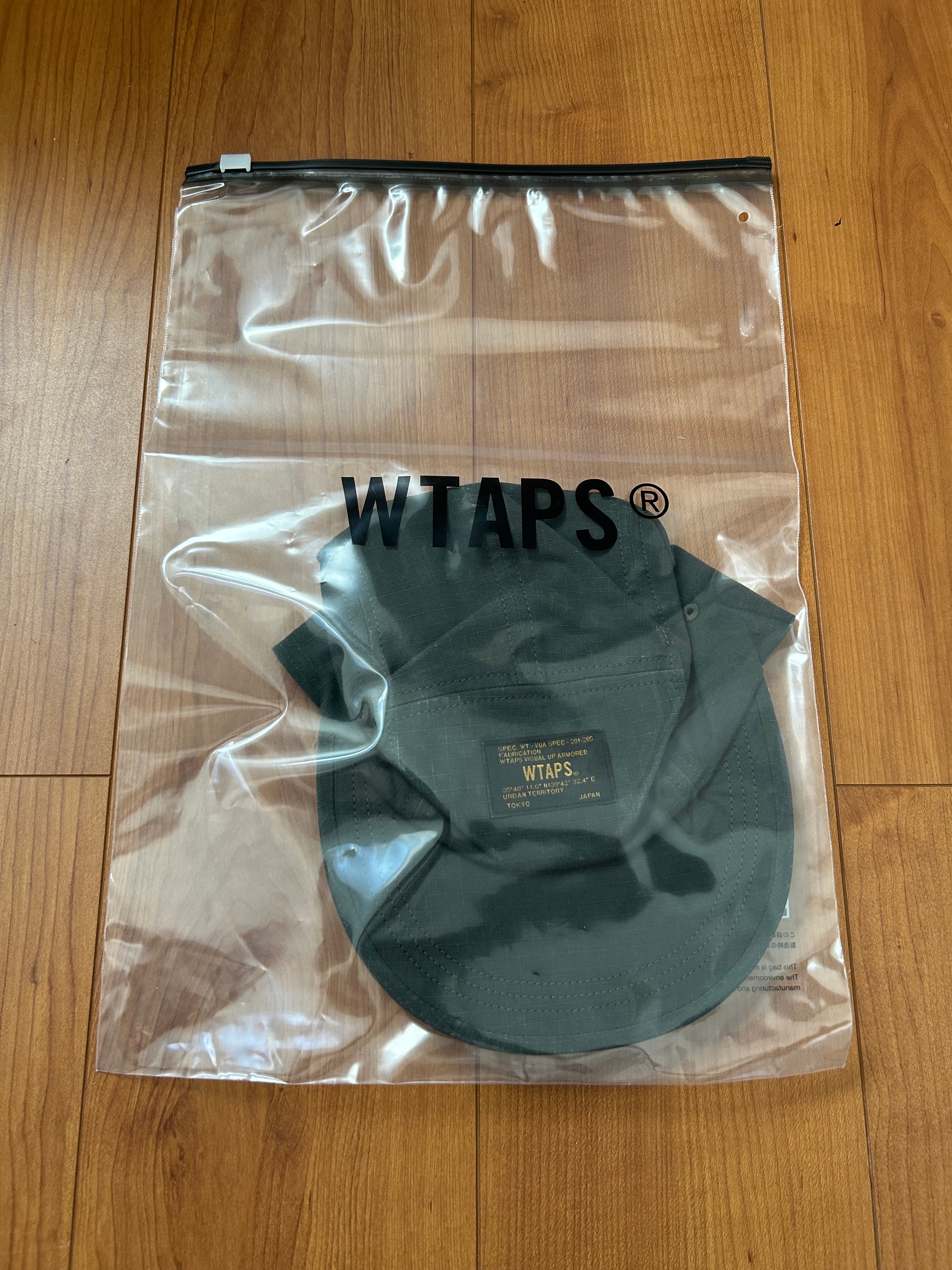 WTAPS T-5 03 / Cap / Cotton. Ripstop "Olive Drab"