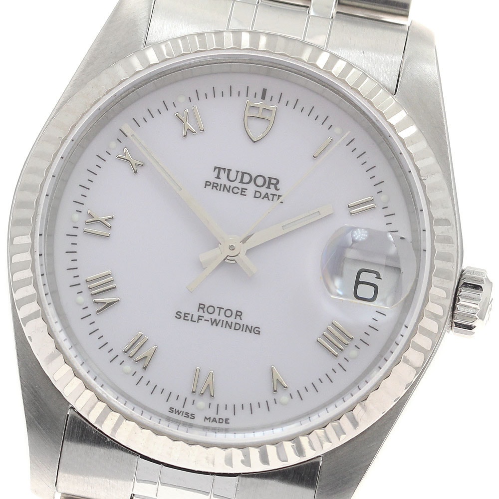 チュードル プリンスデイト WGベゼル 74034 メンズ 【中古】