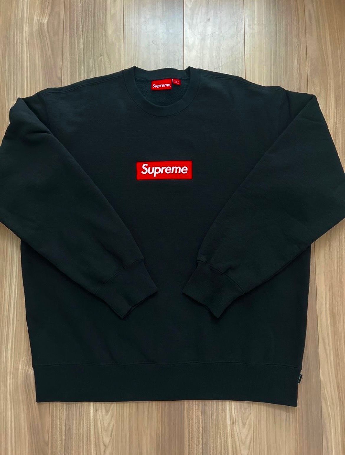 Supreme Box Logo Crewneck "Black" (22FW)