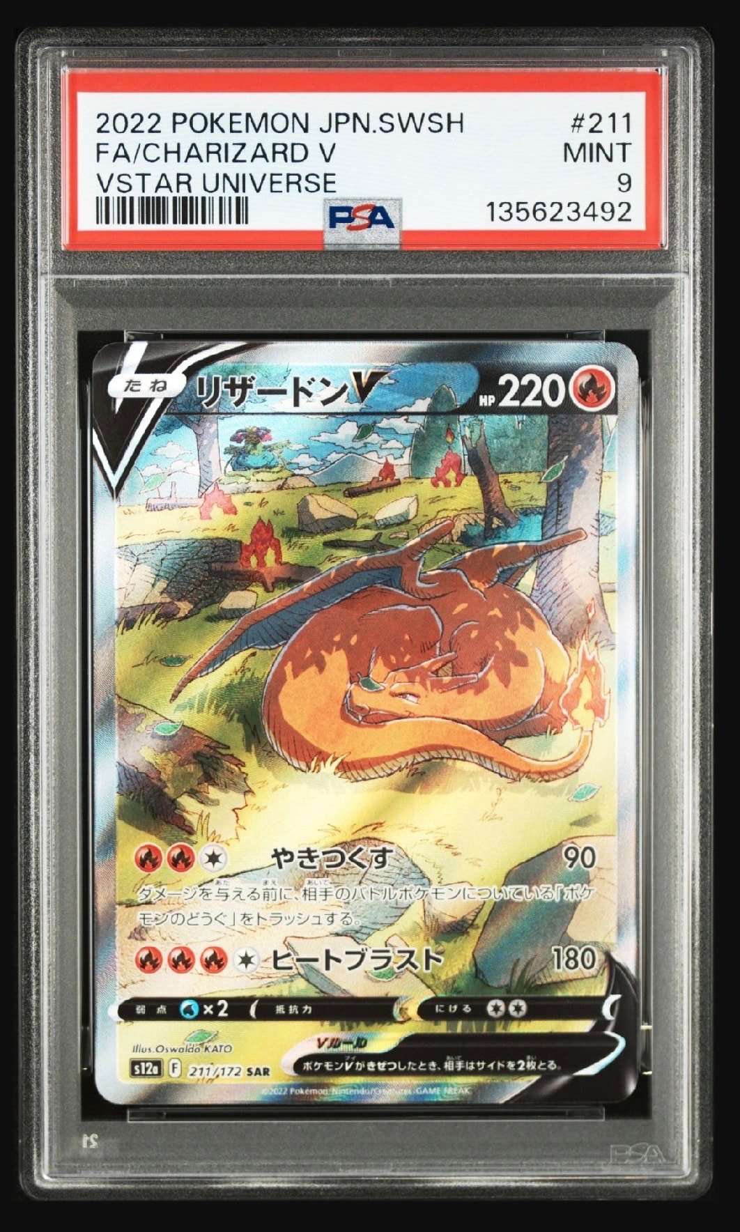 リザードンV SAR[s12a 211/172](ハイクラスパック「VSTARユニバース」)