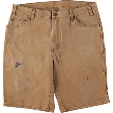 古着 ディッキーズ Dickies ダック地 ワークショーツ ハーフパンツ メンズw38相当/eaa647878
