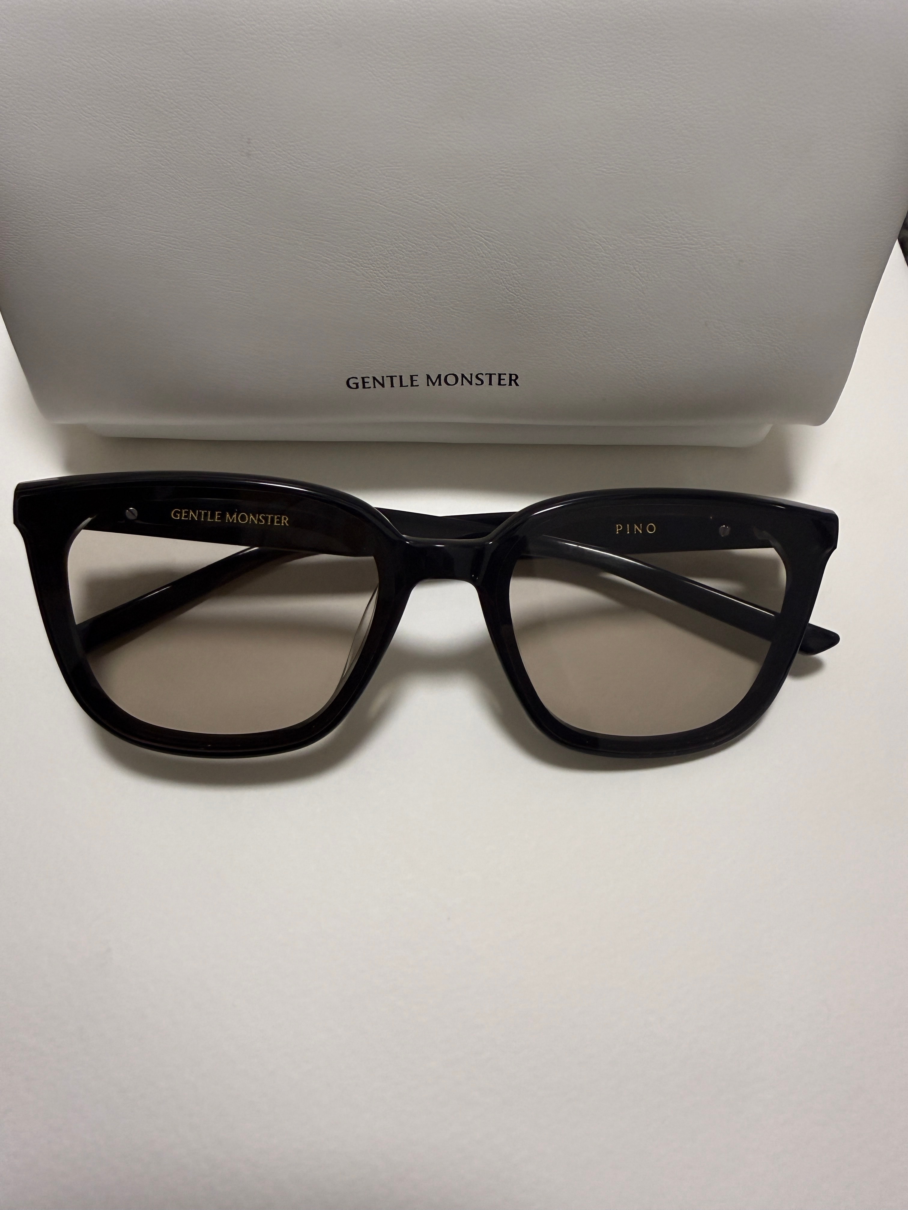 Gentle Monster Pino 01(BR) "Black/Brown Lens"