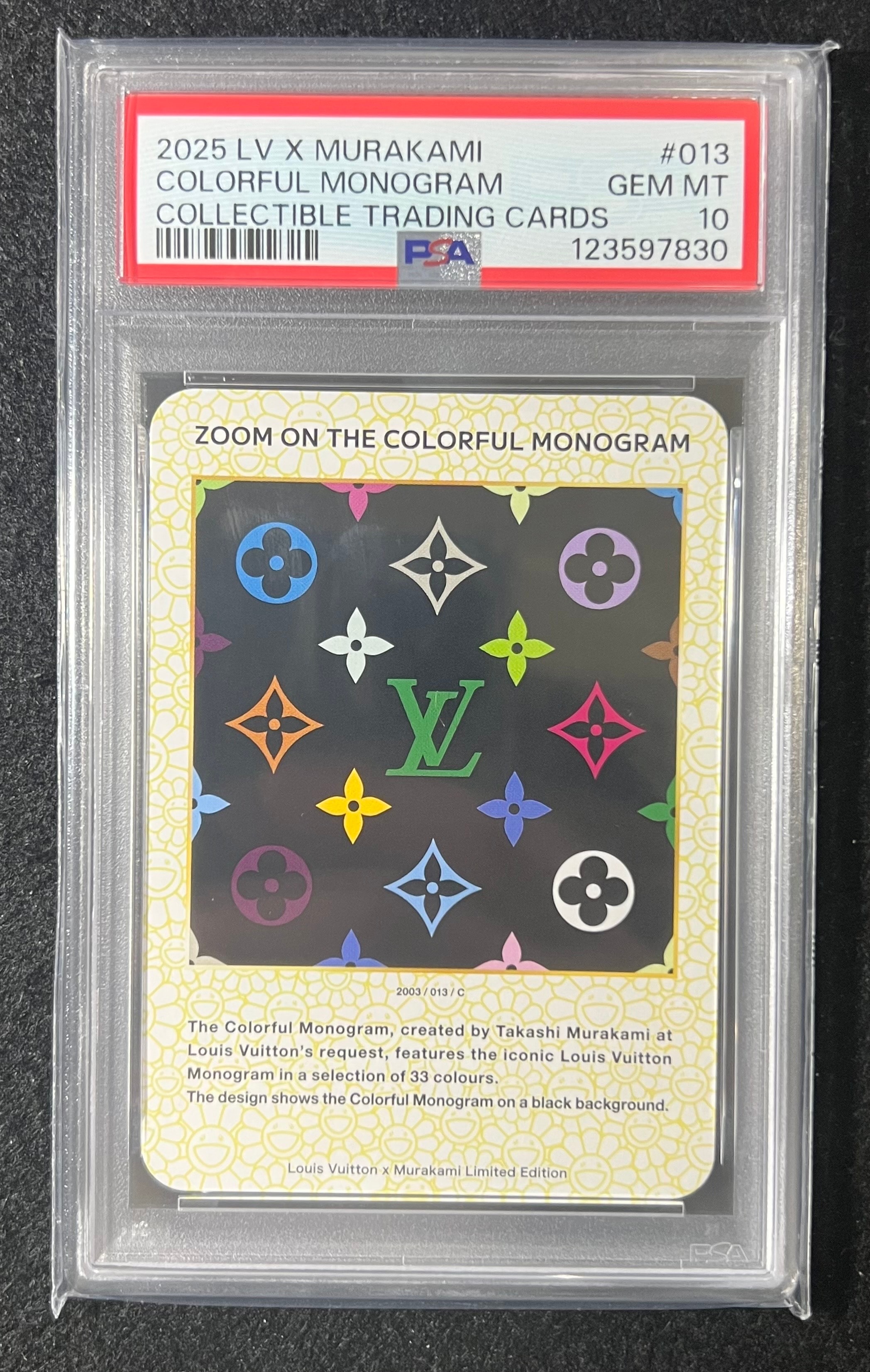 PSA10】ズームオン ザ カラフルモノグラム C [2003 / 013](ルイ