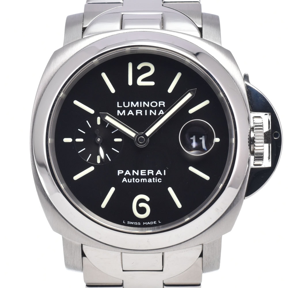 パネライ PANERAI PAM00220 ルミノール マリーナ スモールセコンド ブラック 自動巻き メンズ 美品 箱・保証書付き 腕時計 P#149164