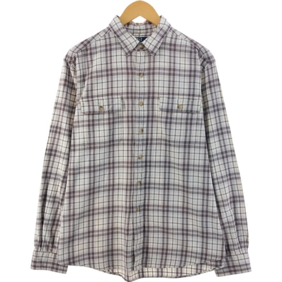 古着 ラルフローレン Ralph Lauren POLO by Ralph Lauren 長袖 コットンチェックシャツ メンズL相当/eaa534748