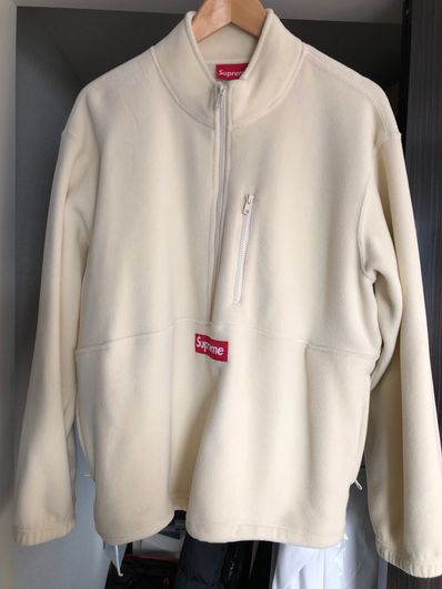 Supreme Polartec Half Zip Pullover "Natural"