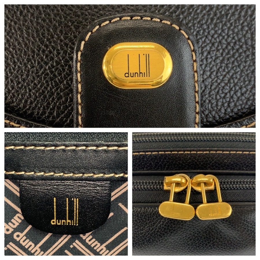 B (目立った傷や汚れなし)】美品 Dunhill ダンヒル ブラック 黒