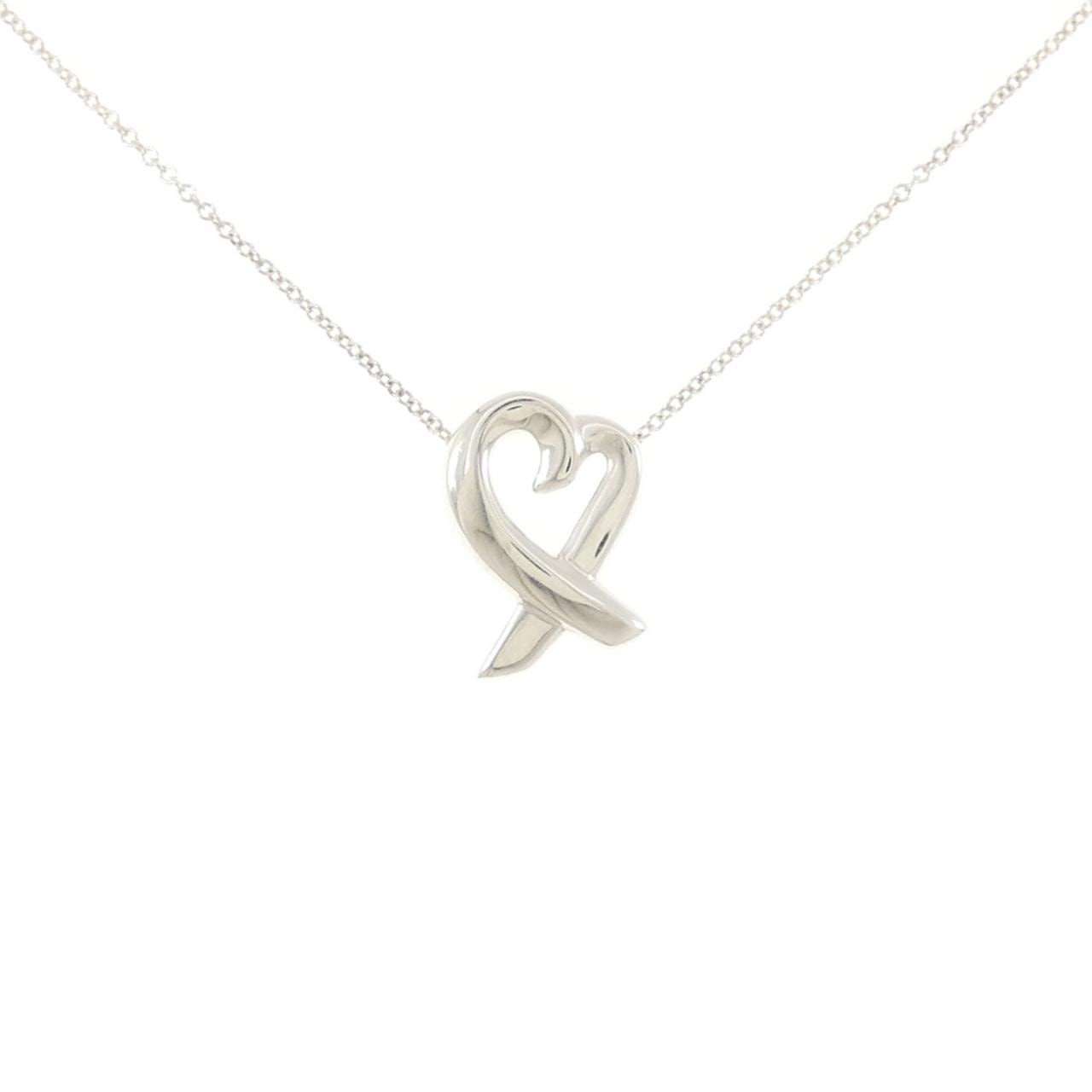 ティファニー ラビングハート スモール ネックレス