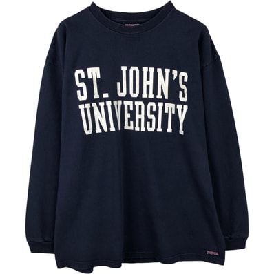 古着 90年代 ジャンスポーツ JANSPORT カレッジ ロングTシャツ ロンT USA製 メンズXL相当 ヴィンテージ/eaa615424