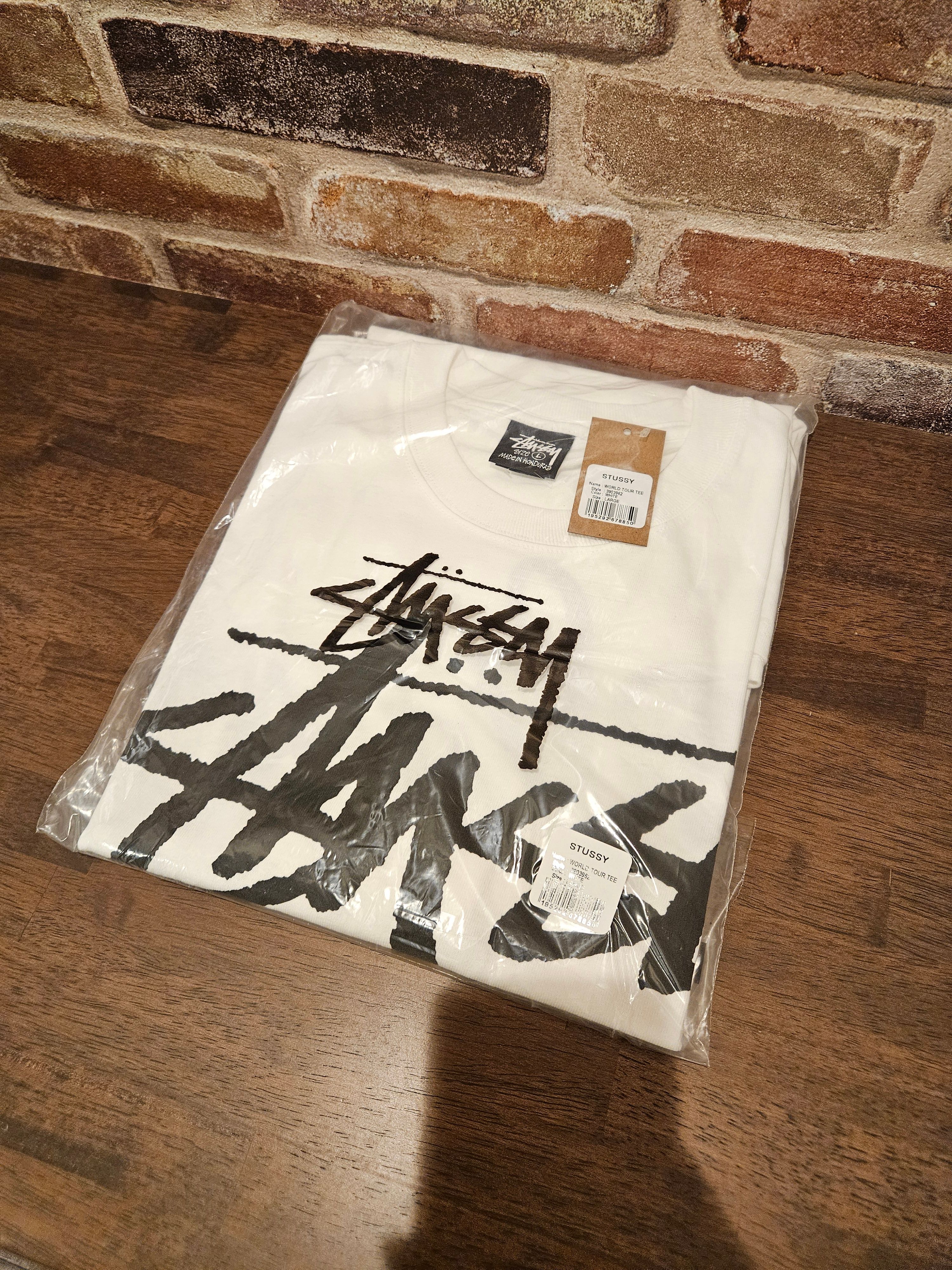 Stussy World Tour Tee "White" (2025) 3903962