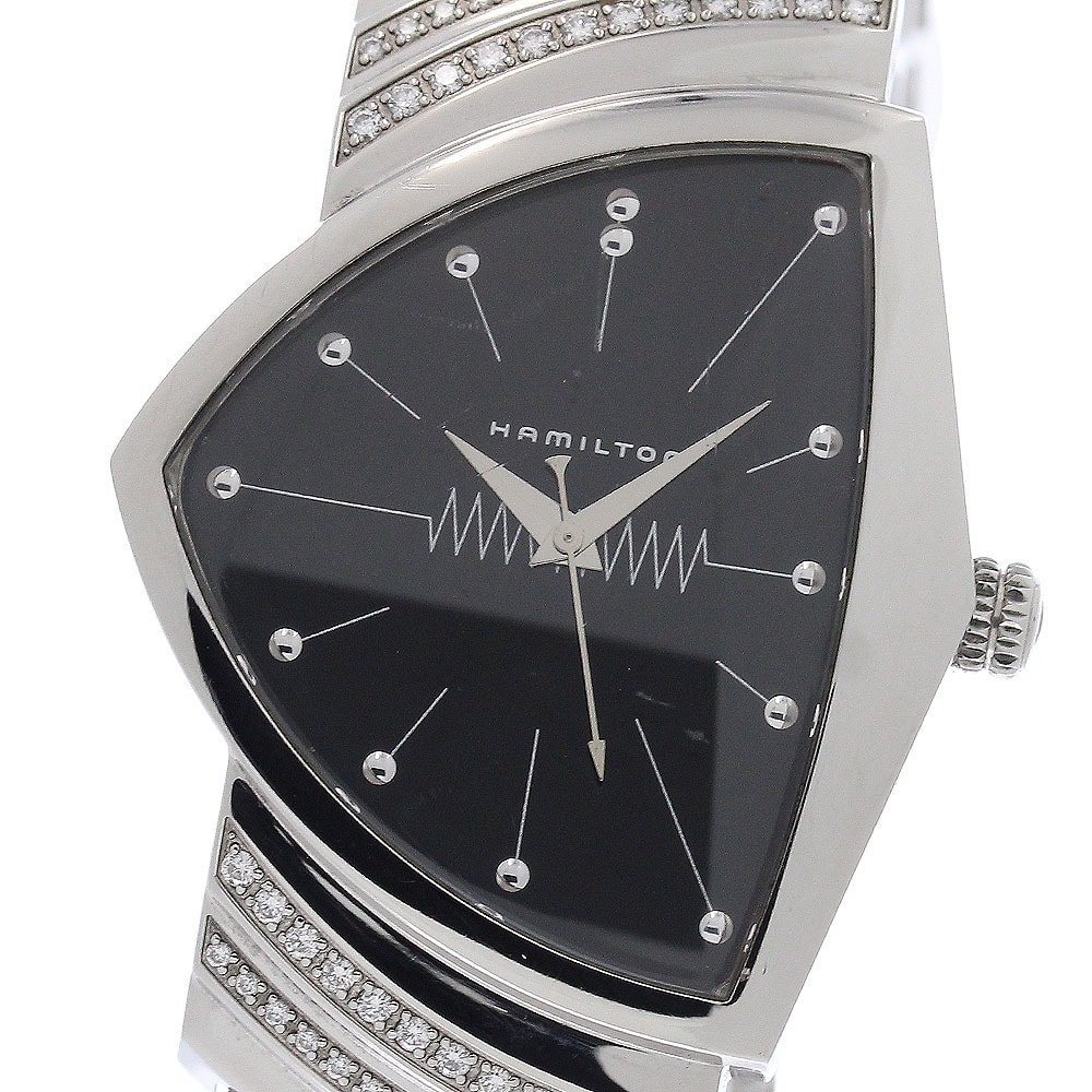 ハミルトン ベンチュラ ラグダイヤ H244610 メンズ 【中古】