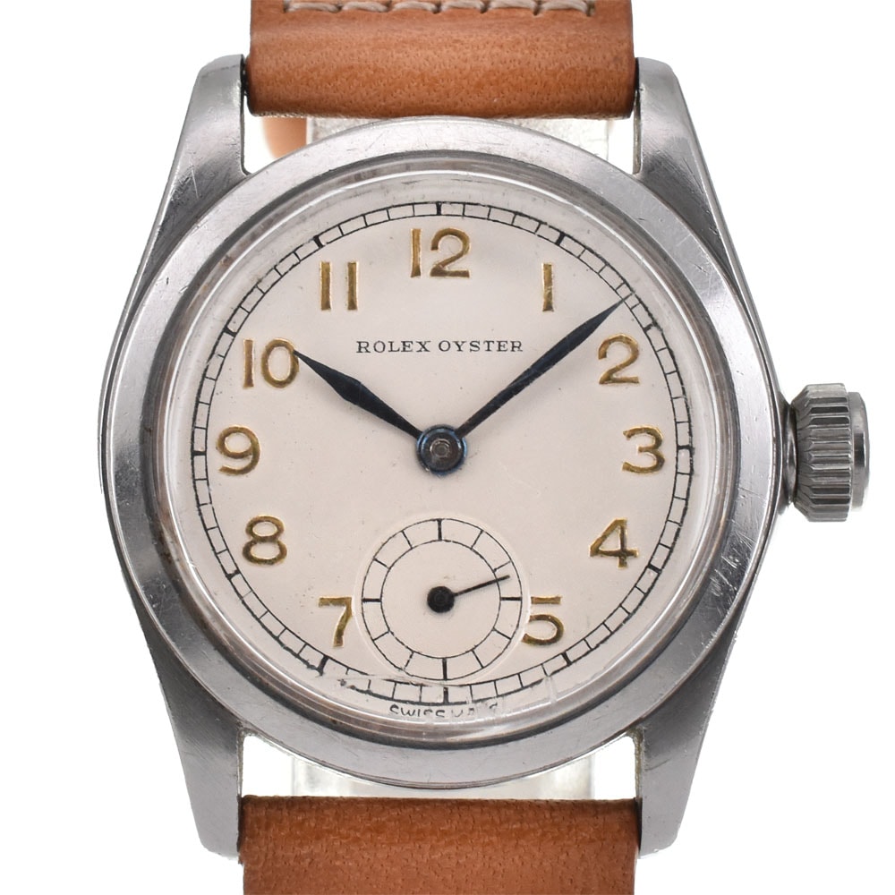 値下 ロレックス ROLEX ヴィンテージ オイスター 1940年頃 Cal.10.1/2 手巻き ボーイズ A#143301