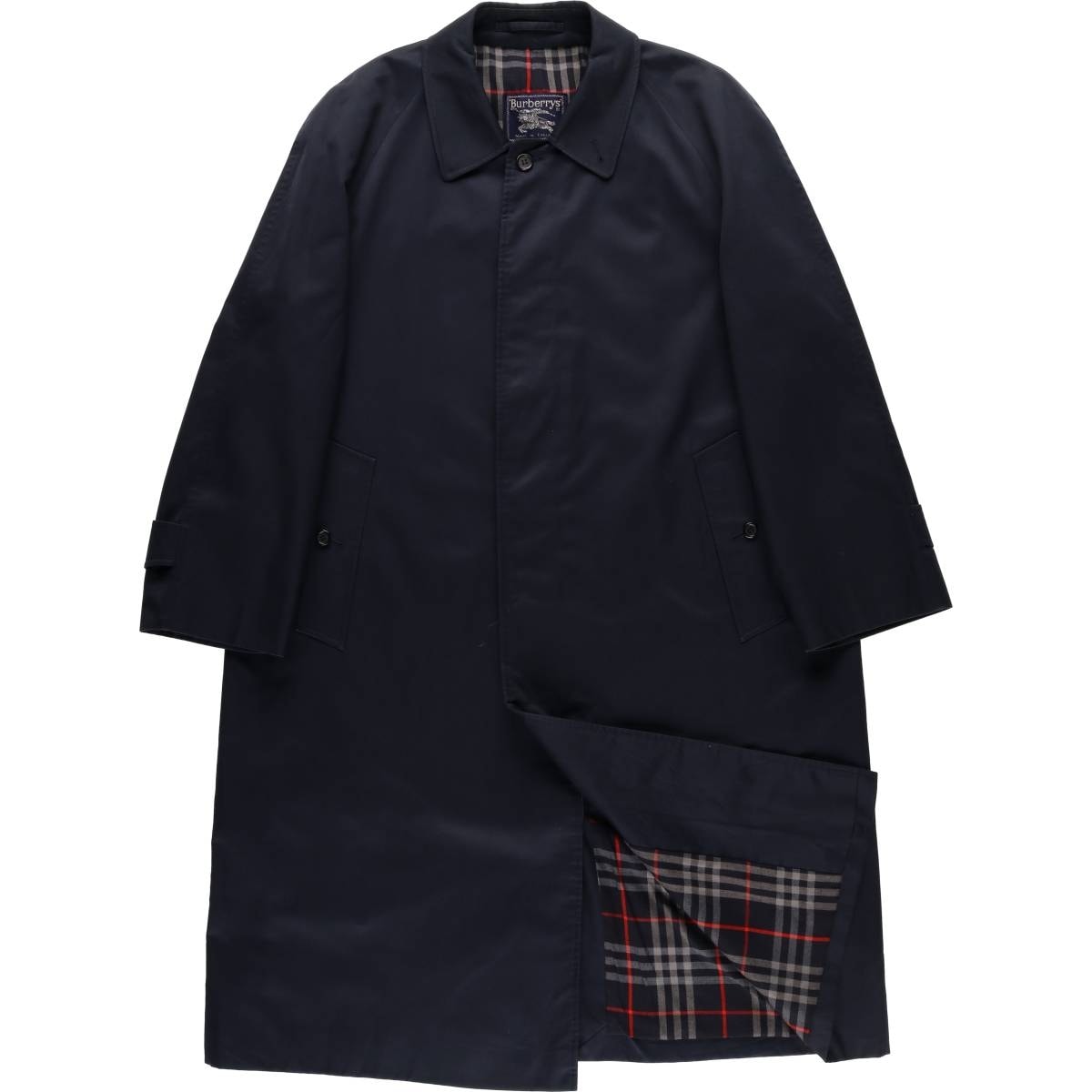 古着 バーバリー Burberry's LONDON ステンカラーコート バルマカーンコート 英国製 メンズM相当/eaa571087