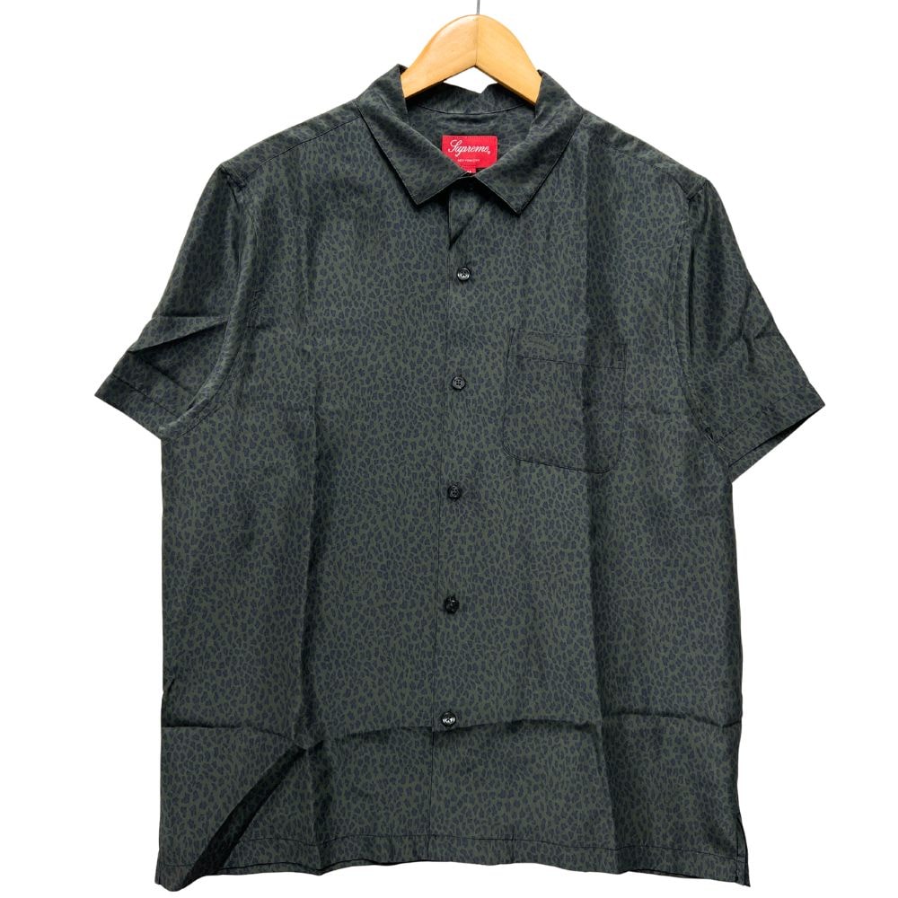 SUPREME シュプリーム Leopard Silk S/S Shirt レオパード 半袖シャツ 53897