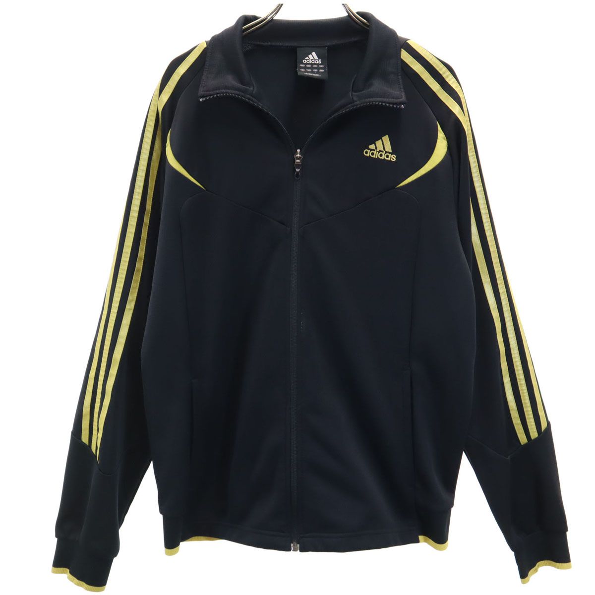 adidas アディダス 長袖 トラックジャケット L ブラック ジャージ