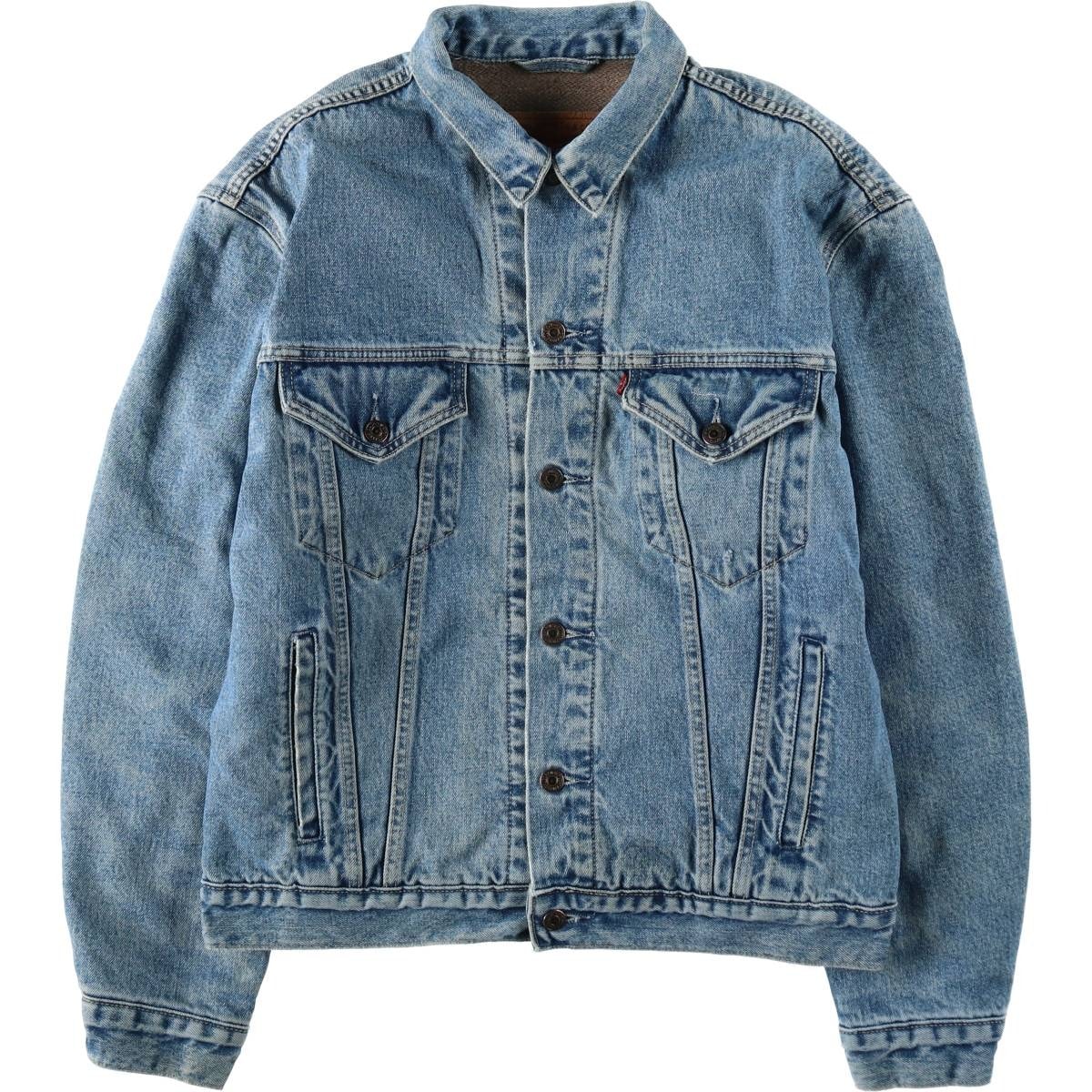古着 90年代 リーバイス Levi's 70605-0215 デニムジャケット Gジャン メンズL相当 ヴィンテージ/eaa632471