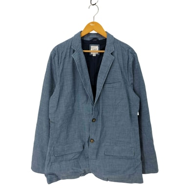 2B コットンポリ テーラードジャケット【1141937376796】