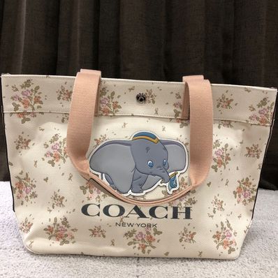 Coach Dumbo Canvas Tote Bag