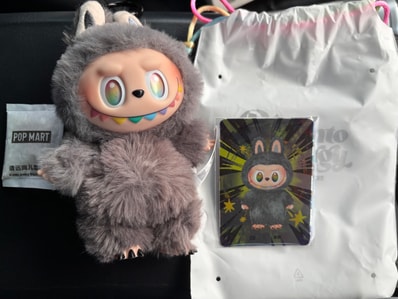 POP MART THE MONSTERS (LABUBU) Big into Energy Series Plush Pendant ID (Secret)