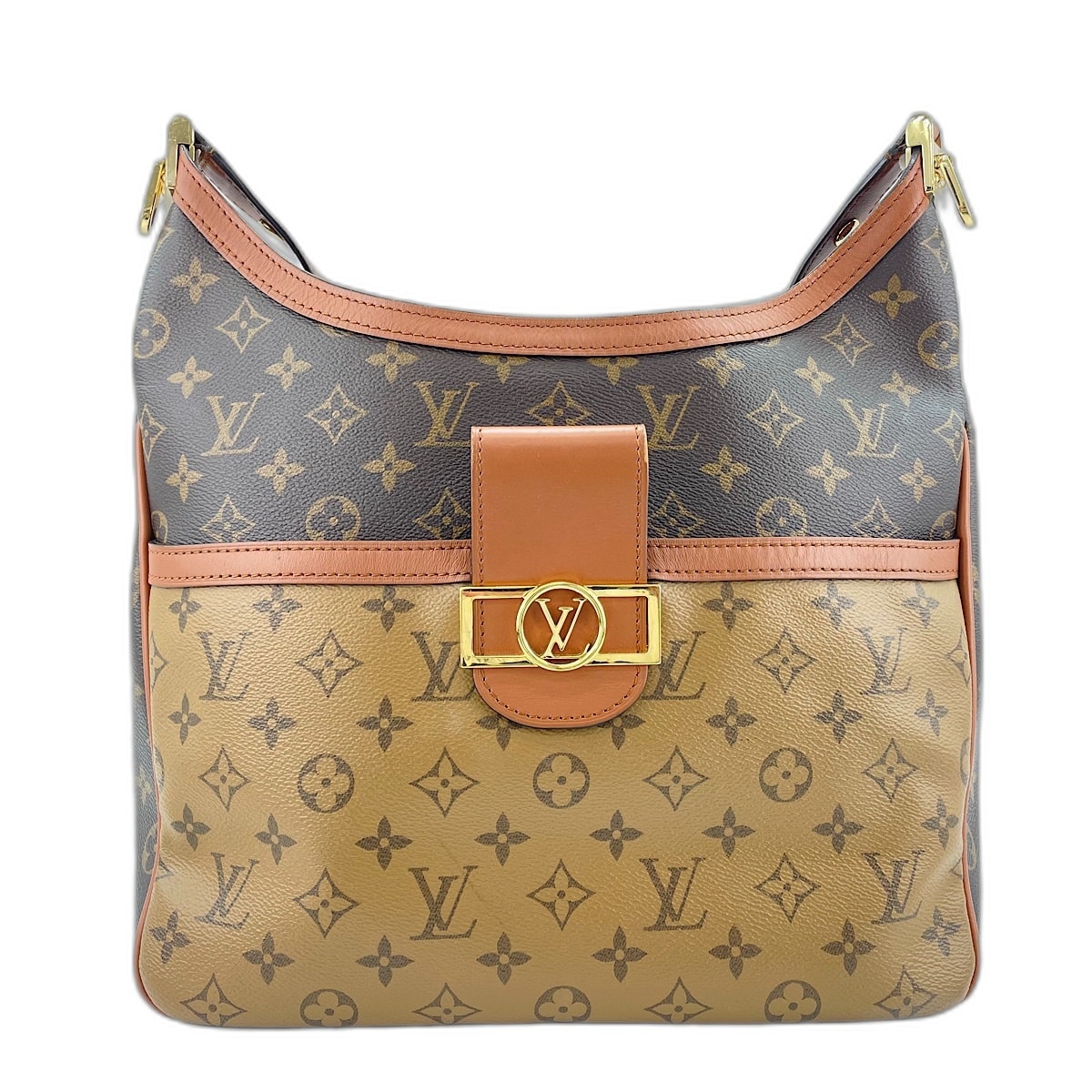 ヴィトン LV ドーフィーヌ MM ショルダーバッグ【中古】