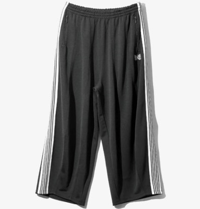 新品 needles 26ss H.D ヒザデル トラックパンツ ブラック xs