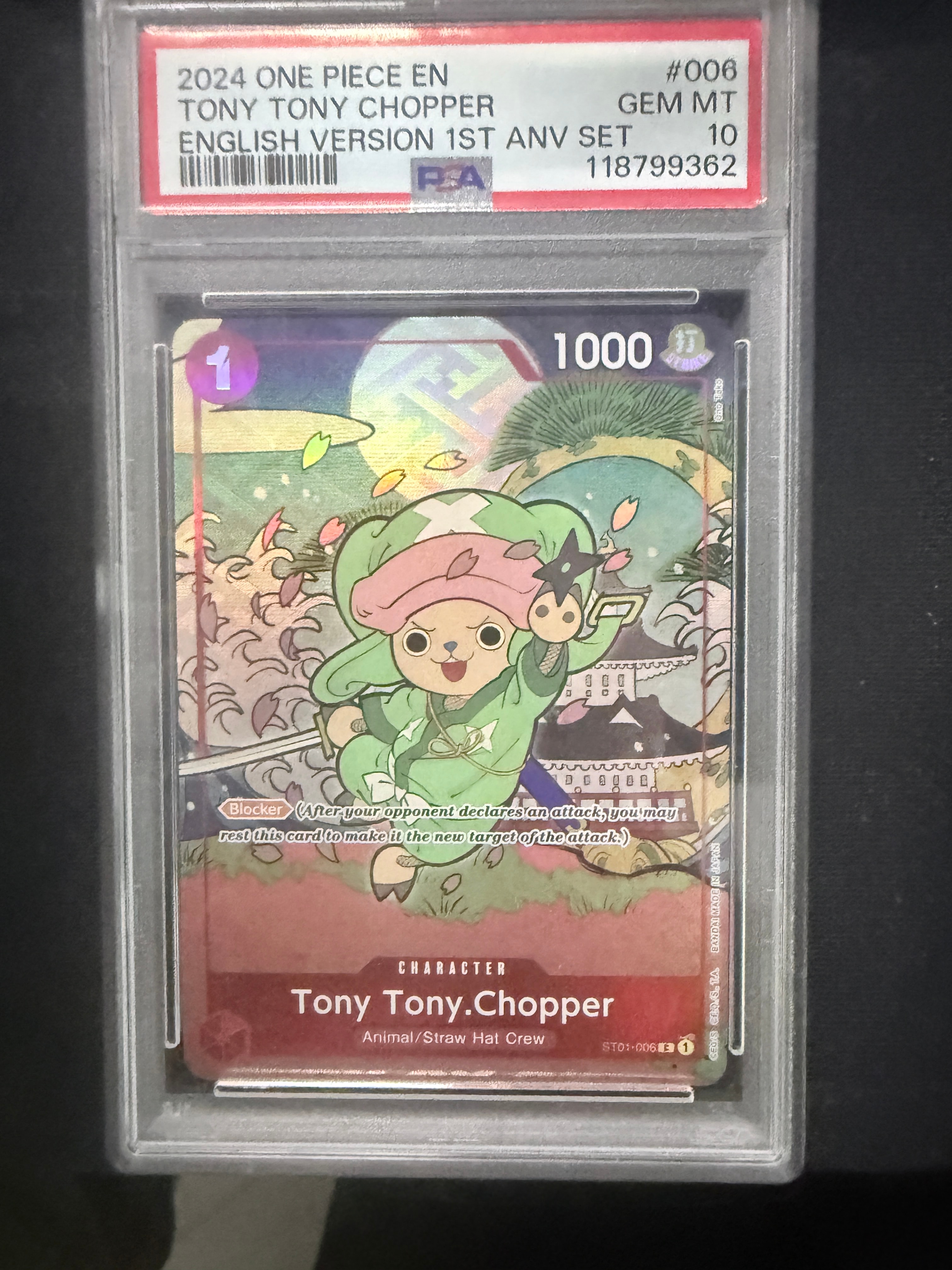 PSA10】トニートニー・チョッパー C [ST01-006]【英語版
