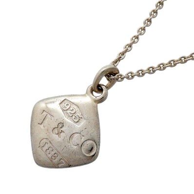 【6jgb0059】ティファニー ネックレス 1837/モンタージュクッション シルバー925【中古】レディース