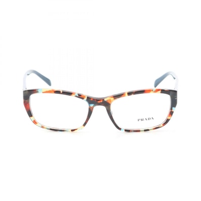 プラダ PRADA メガネ 衣料品 プラスチック レディース ブルー系 / マルチカラー VPR18O 【中古】