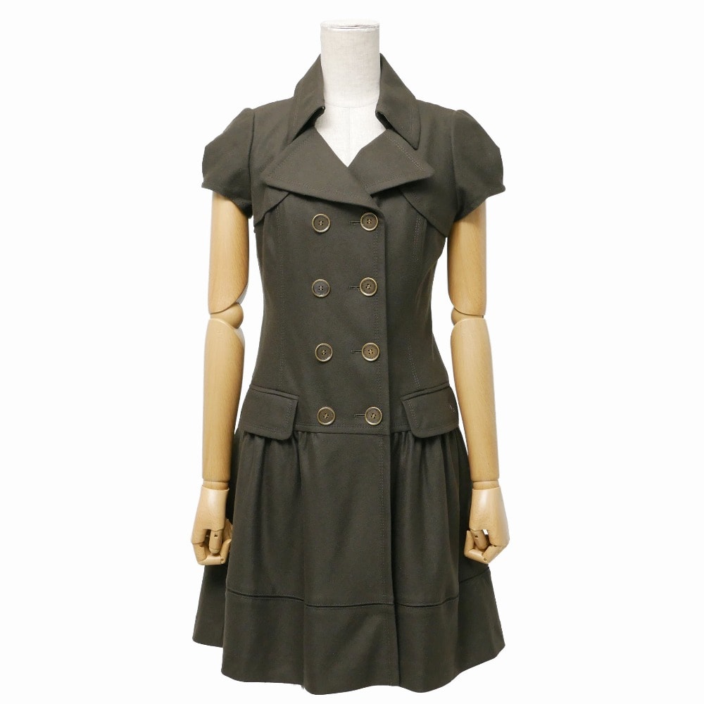 A (未使用に近い)】□美品□BURBERRY バーバリー ワンピース サイズ38