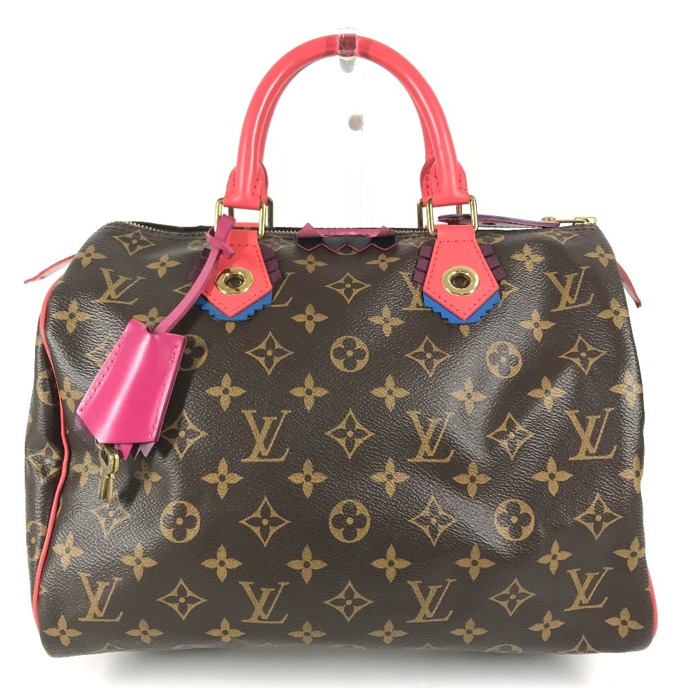 ルイヴィトン LOUIS VUITTON スピーディ30 スピーディ 30 M41665  モノグラム トーテム カバン ミニボストンバッグ ハンドバッグ モノグラムキャンバス ブラウン
