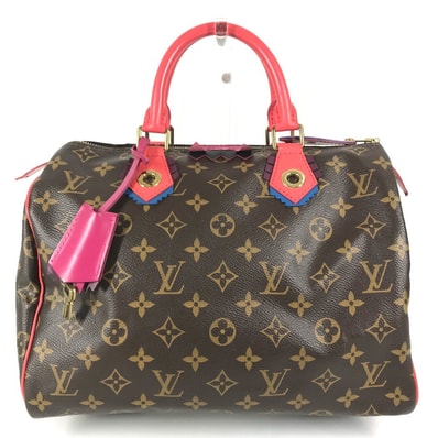 ルイヴィトン LOUIS VUITTON スピーディ30 スピーディ 30 M41665 モノグラム トーテム カバン ミニボストンバッグ ハンドバッグ モノグラムキャンバス ブラウン