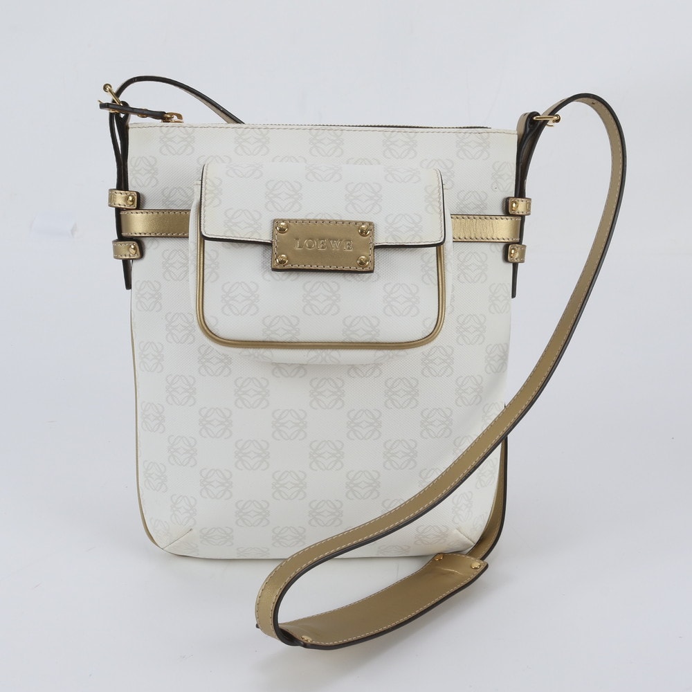 ■極美品 ロエベ アナグラムリピートショルダーバッグ