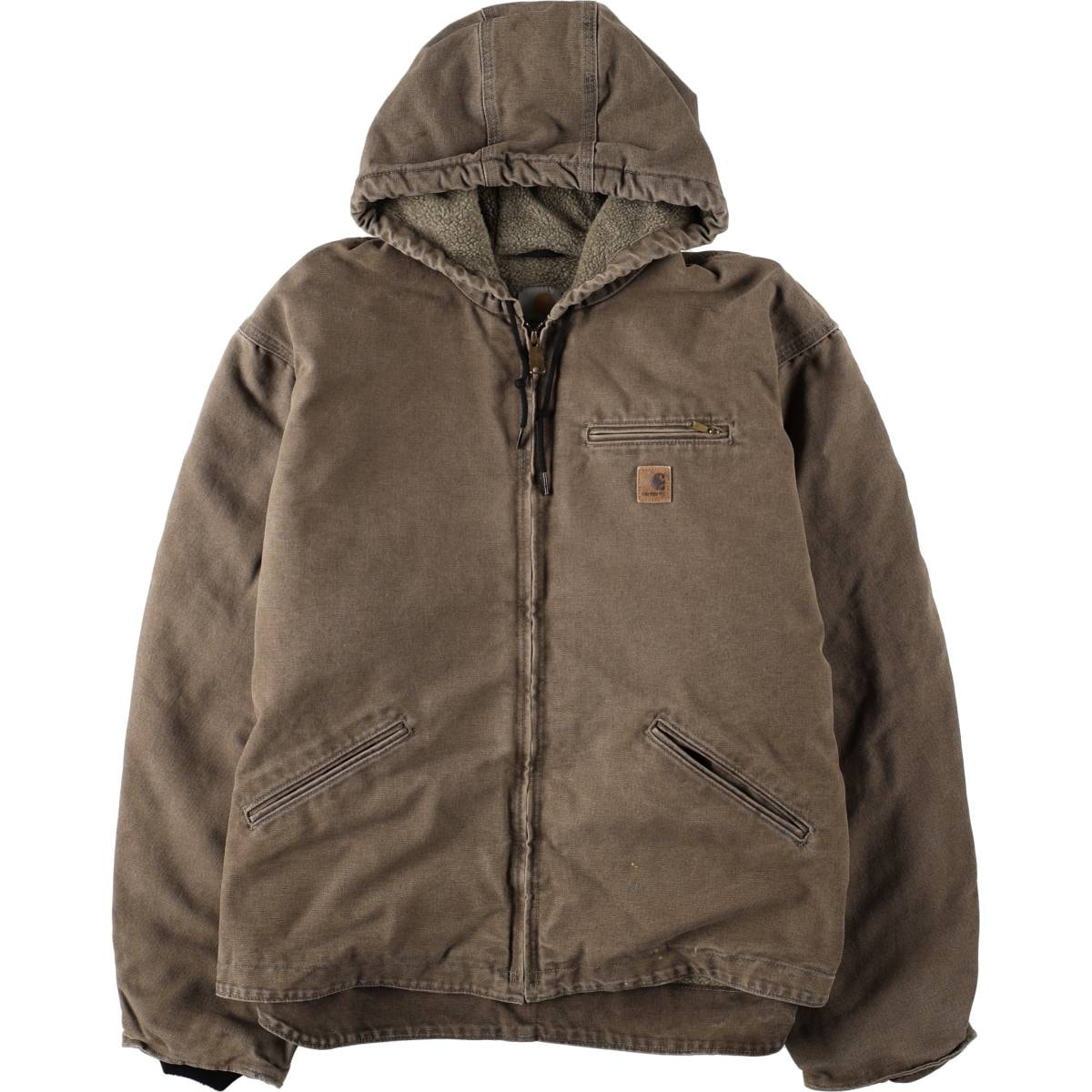 古着 カーハート Carhartt シエラジャケット 中綿入り ダックフルジップパーカー メンズXXL相当/eaa675574
