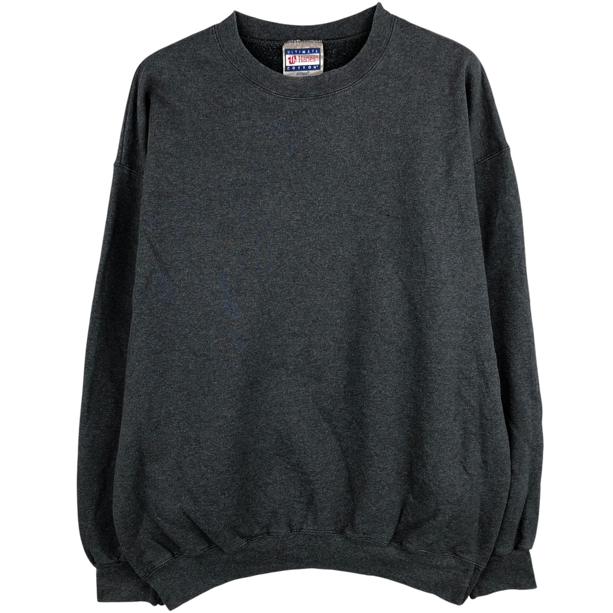 古着 00年代 ヘインズ Hanes ULTIMATE COTTON 無地 ブランクスウェットシャツ トレーナー メンズXL相当/eaa419194
