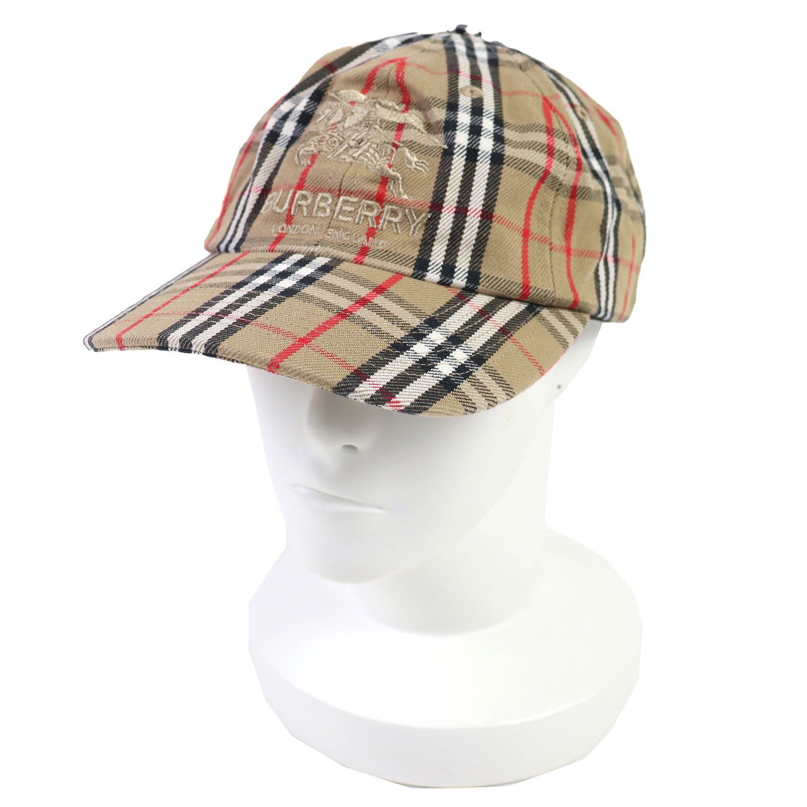 美品 シュプリーム バーバリー Burberry Denim 6-Panel