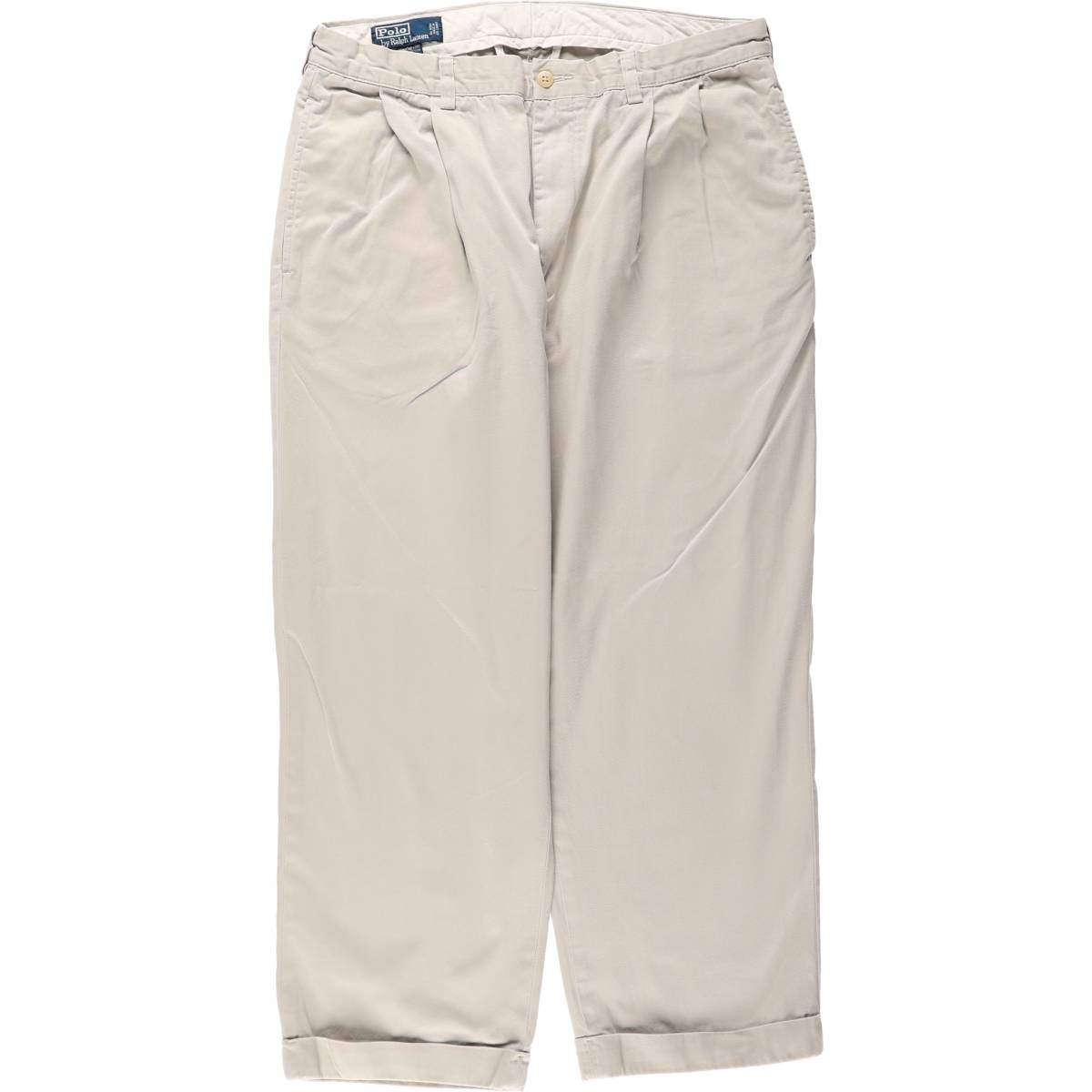 古着 ラルフローレン Ralph Lauren POLO by Ralph Lauren HAMMOND PANT ツータック チノパンツ メンズw34相当/eaa680055
