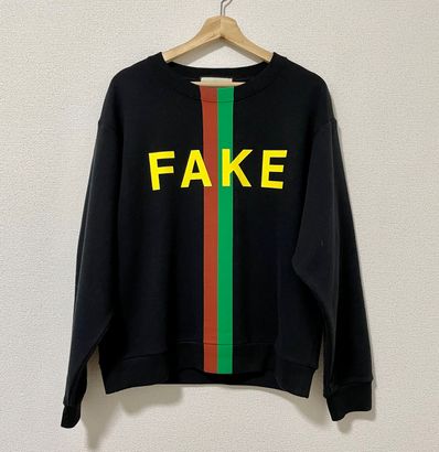 Gucci グッチ NOT FAKE スウェットシャツ