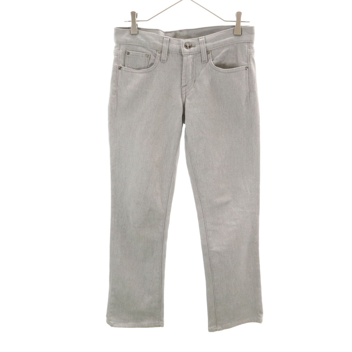 RALPH LAUREN ラルフローレン USA製 ロングパンツ W26 グレー