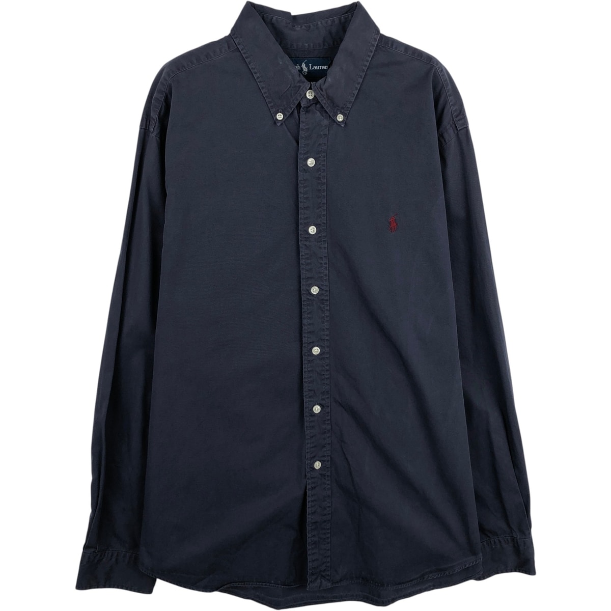 古着 ラルフローレン Ralph Lauren CLASSIC FIT 長袖 ボタンダウンシャツ メンズXL相当/eaa634451