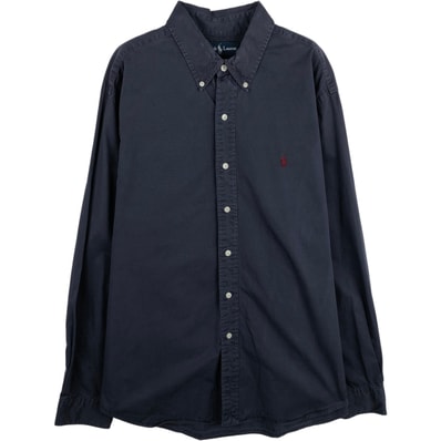 古着 ラルフローレン Ralph Lauren CLASSIC FIT 長袖 ボタンダウンシャツ メンズXL相当/eaa634451