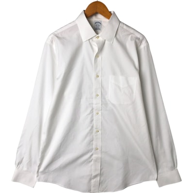 古着 ブルックスブラザーズ Brooks Brothers Est.1818 REGENT 長袖 コットンシャツ メンズL相当/eaa547527