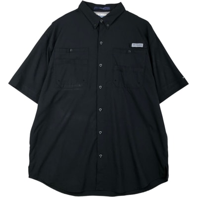 古着 コロンビア Columbia PFG OMNI-SHADE オムニシェイド ボタンダウン 半袖 フィッシングシャツ メンズXL相当/eaa639992
