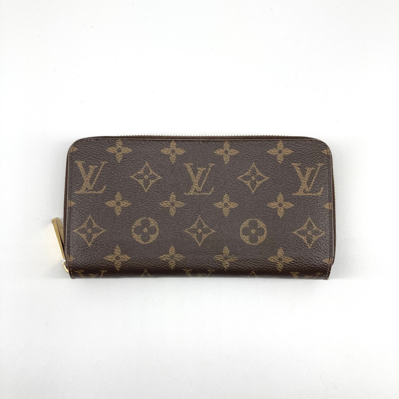 LOUIS VUITTON(ルイ・ヴィトン) モノグラム ラウンドファスナー M41896 長財布 ブラウン