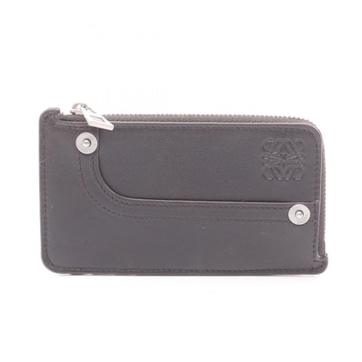 ロエベ LOEWE パンタ コインカードホルダー コインケース 財布 レザー レディース ブラウン系 C643Z40XAM0041 【新品】